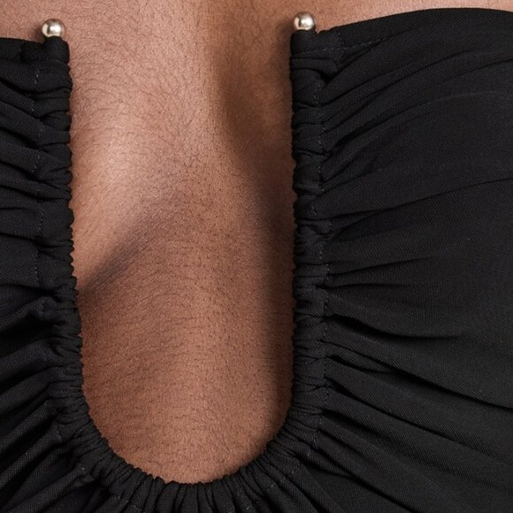 Christopher Esber - Arced Palm Strapless Dress - Picture 6 of 6